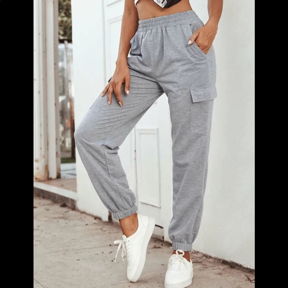 shein grey sweatpants/joggers